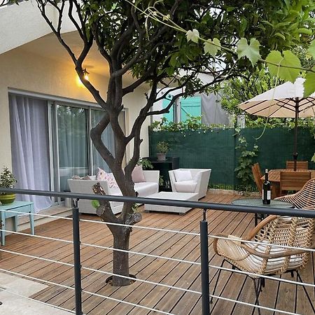 2 Pieces En Rdjardin Avec 2 Grands Terrasses Apartman Antibes Kültér fotó